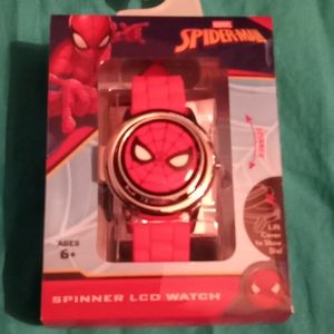 SPIDERMAN SPINNER LCD WATCH